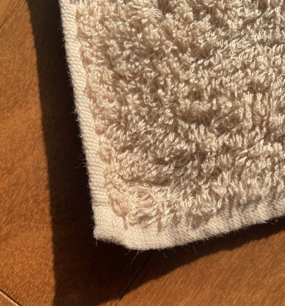ふあふわなタオル